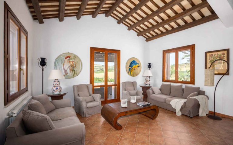 Tipologie 3 Villa Colli Ericini Salotto